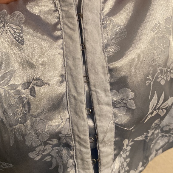 Pacsun blue corset top with details - Picture 3 of 6